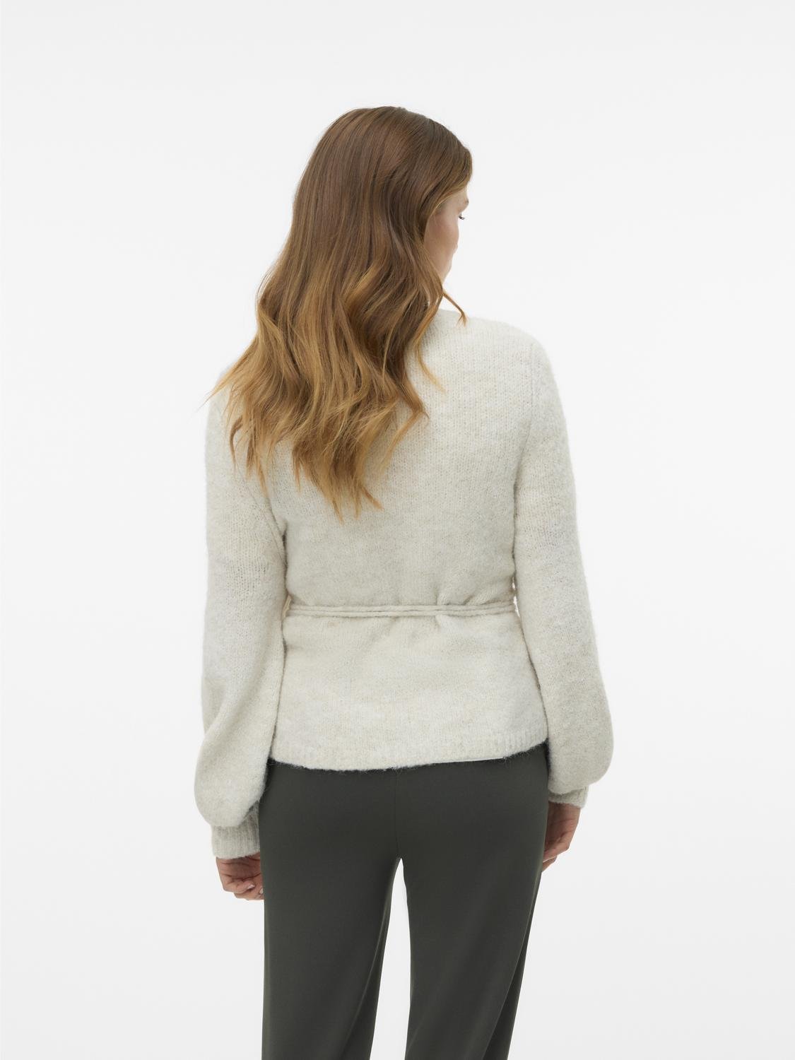 VMAGNES Knit Cardigan - Oatmeal - VERO MODA & VILA Bergvik
